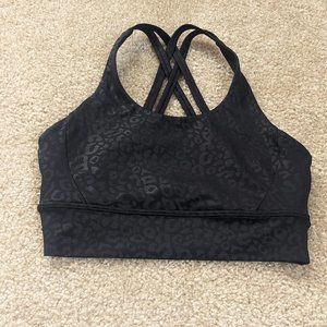 Buffbunny Rosa Sports Bra Black Leopard